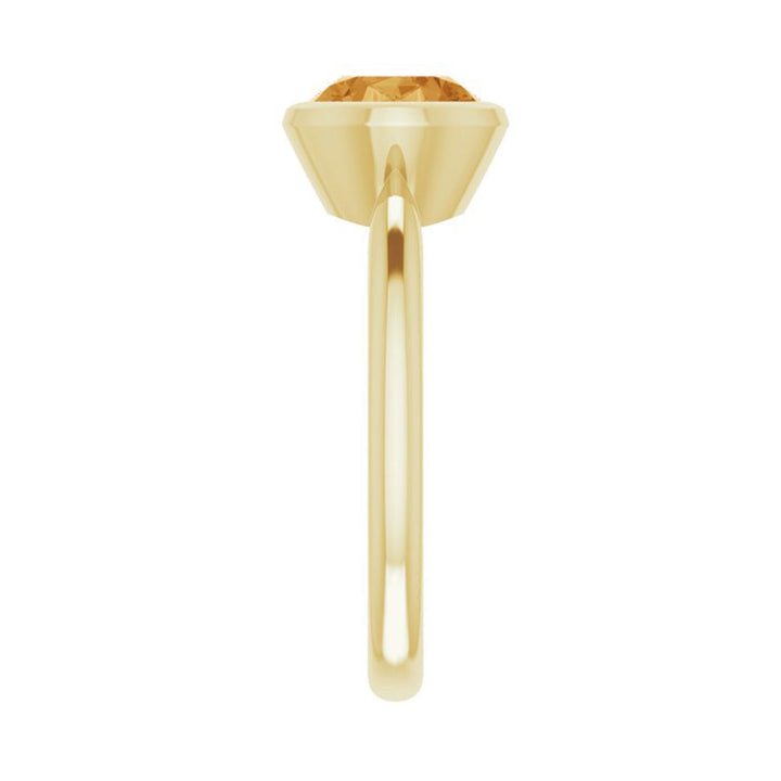 Citrine Large Laura Ring