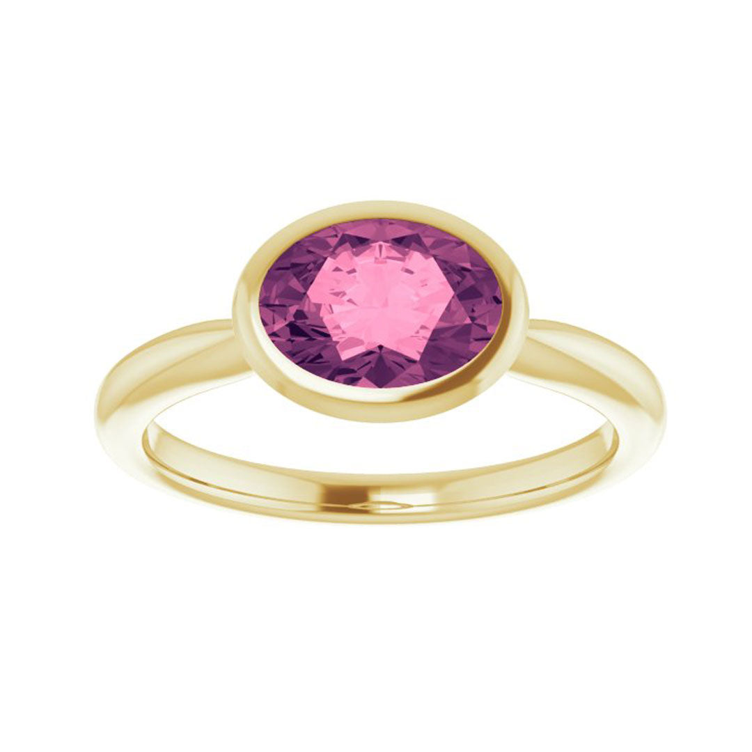 Pink Tourmaline Laura Ring