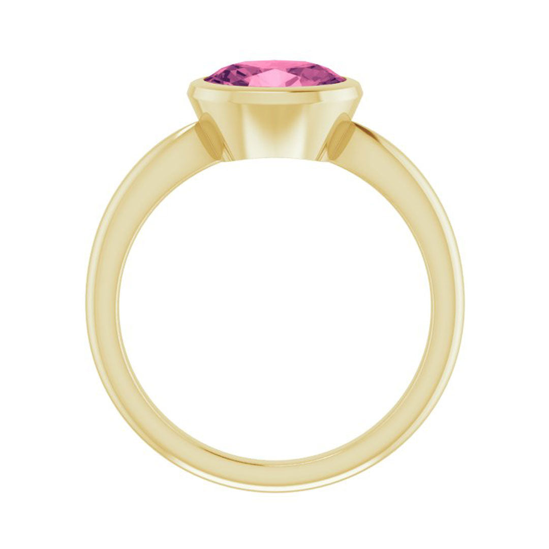 Pink Tourmaline Laura Ring