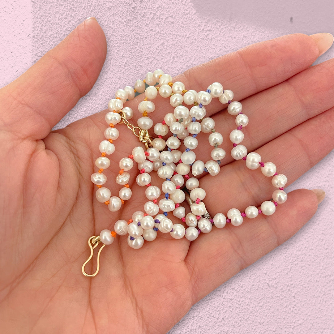 Color Pop Freshwater Pearl Necklace