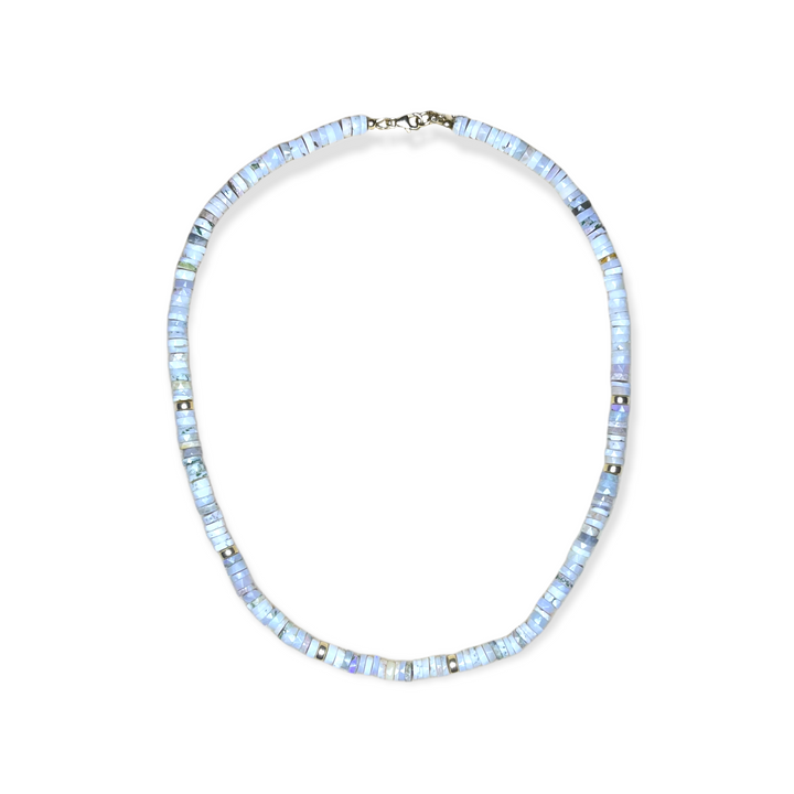 Olivia White Opal Necklace