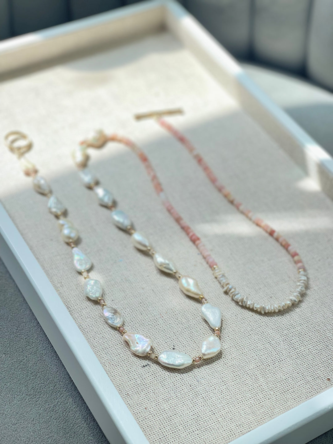 Lani Keshi and Pink Opal 5-in-1 Necklace